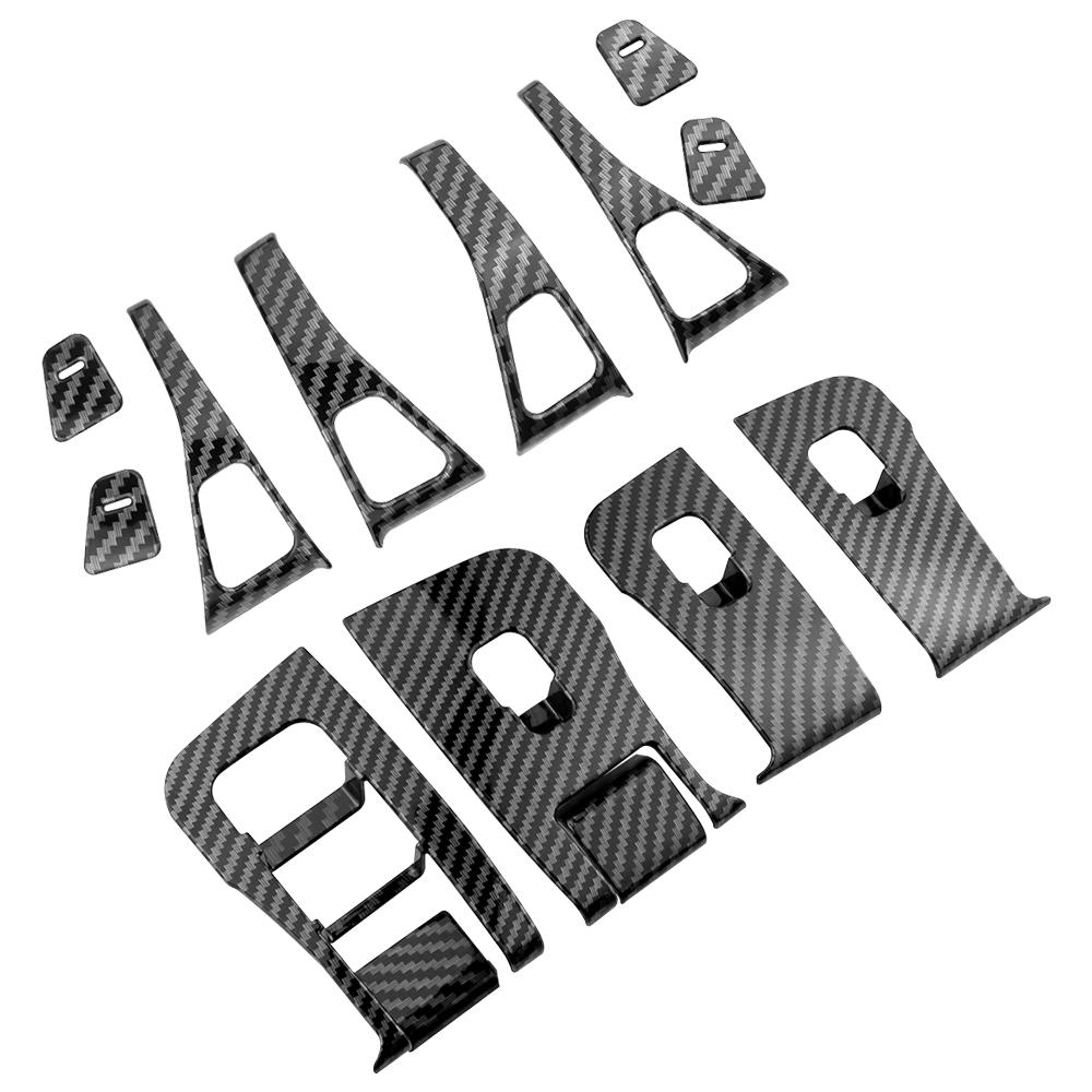 Для Tesla Model 3 Model3 2017 2018 2019 2020 2025 2025 2025 Панель управления стеклоподъемником Декоративная наклейка Отделка Аксессуары