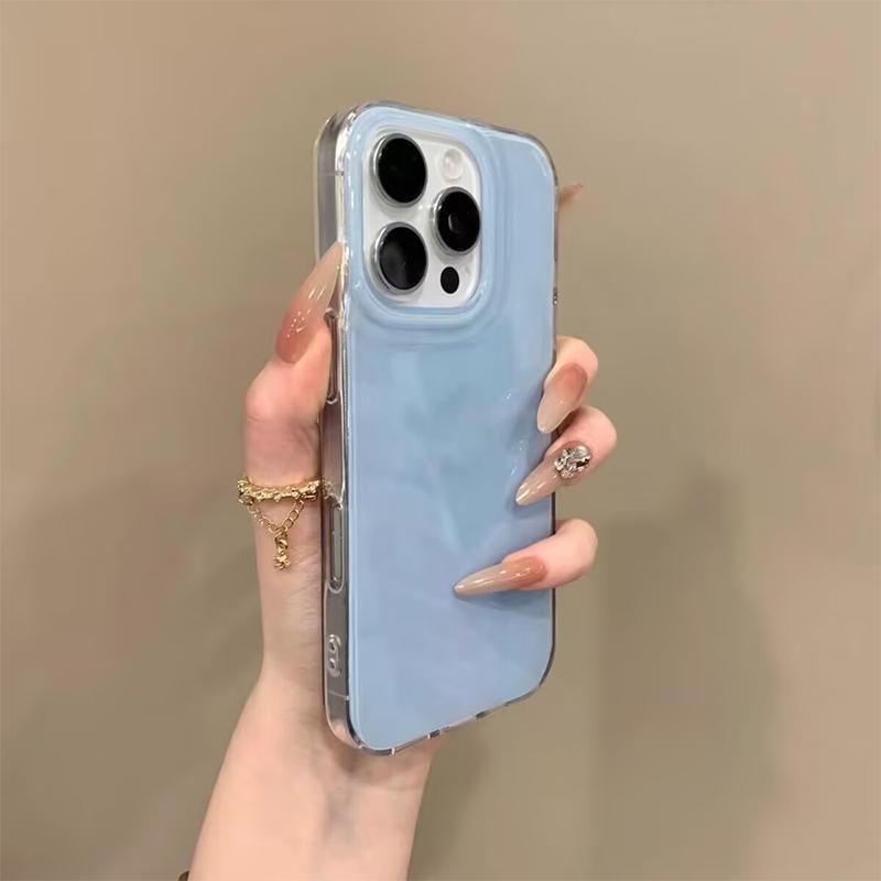 Fashion Candy Shockproof Silicone Bumper Phone Case For iPhone 17 16 Pro Max 15 14 13 12 11 XS X XR 16E 7 8 16 Plus 17 Air Cover