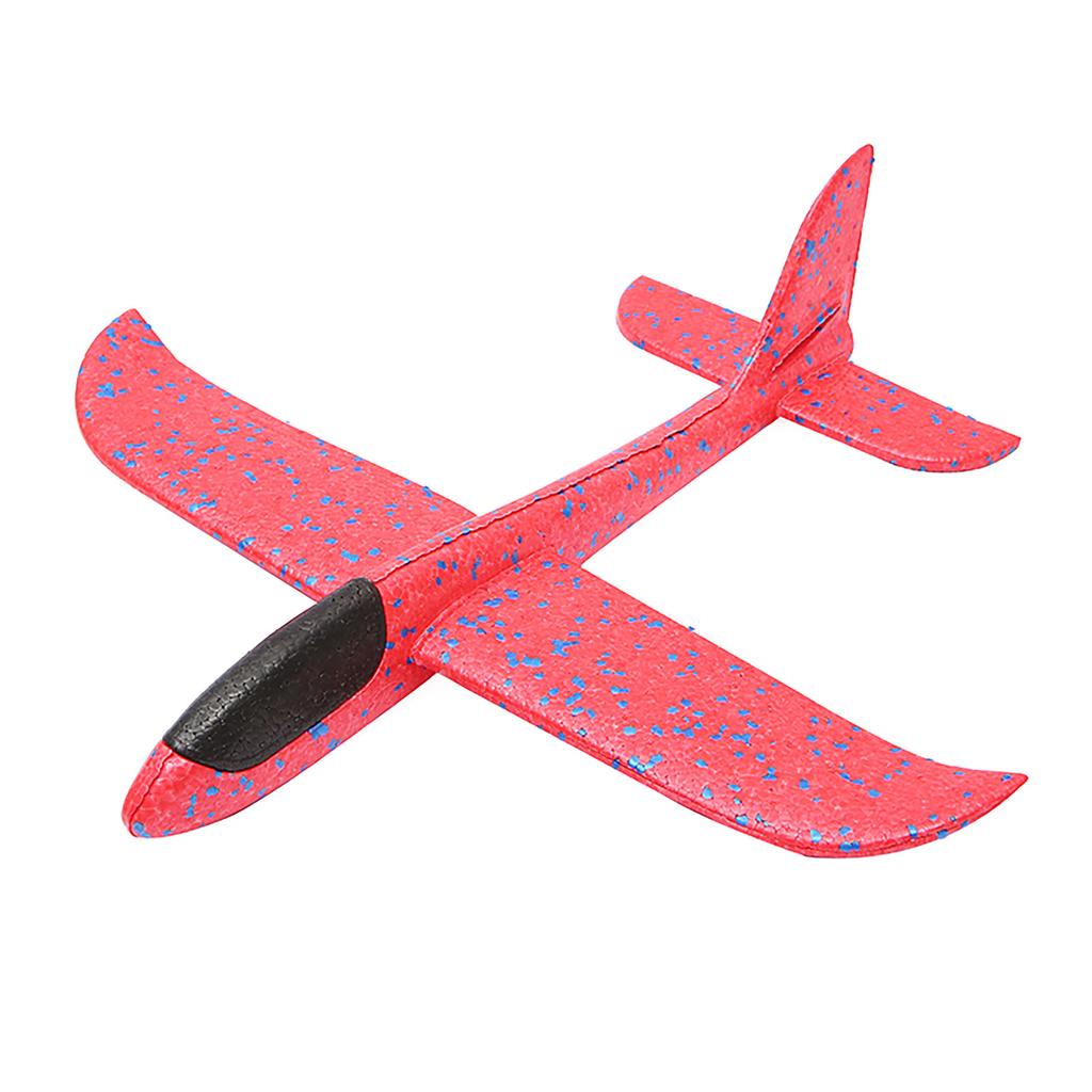 (Precious memory)Foam Throwing Glider Airplane Aircraft Toy Hand Airplane Model