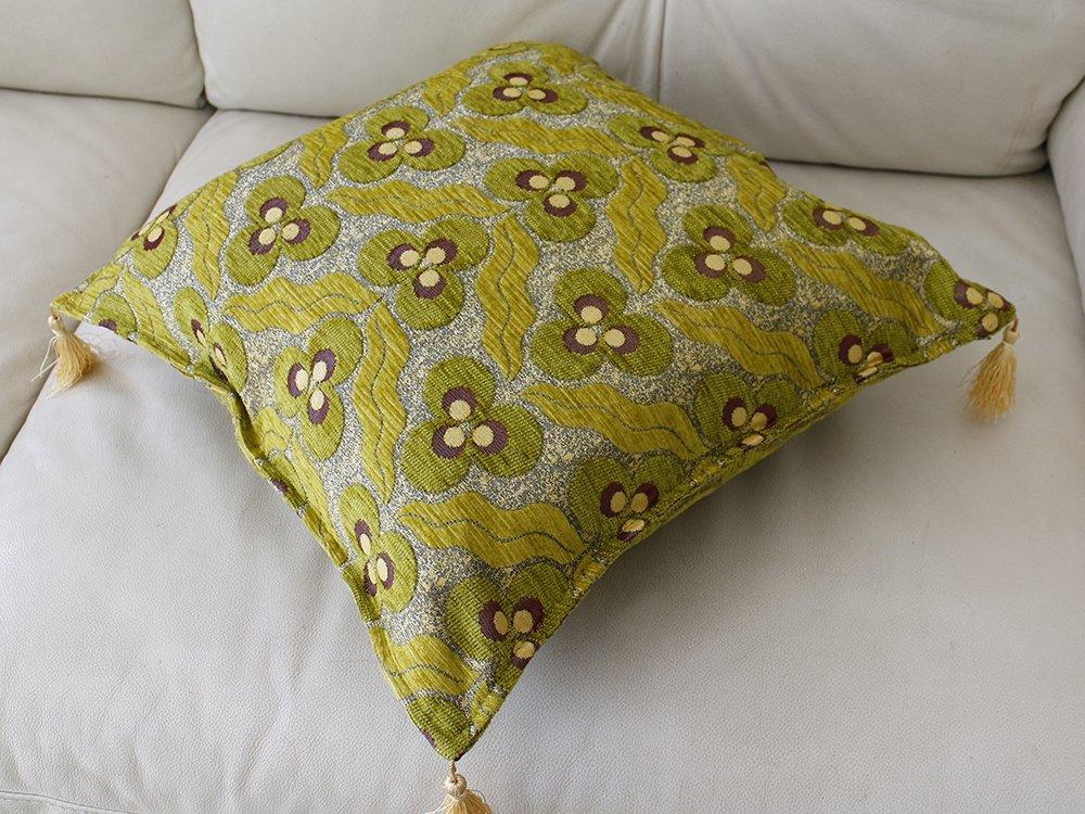Наволочка из велюра 45 см от Chintomani [Турецкий дизайн] (Йешилчай)