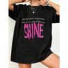 Oversized T Shirt Black Develop Your Imagination Let Your Way Of Thinking Shine Print For Casual Wear And Street Style