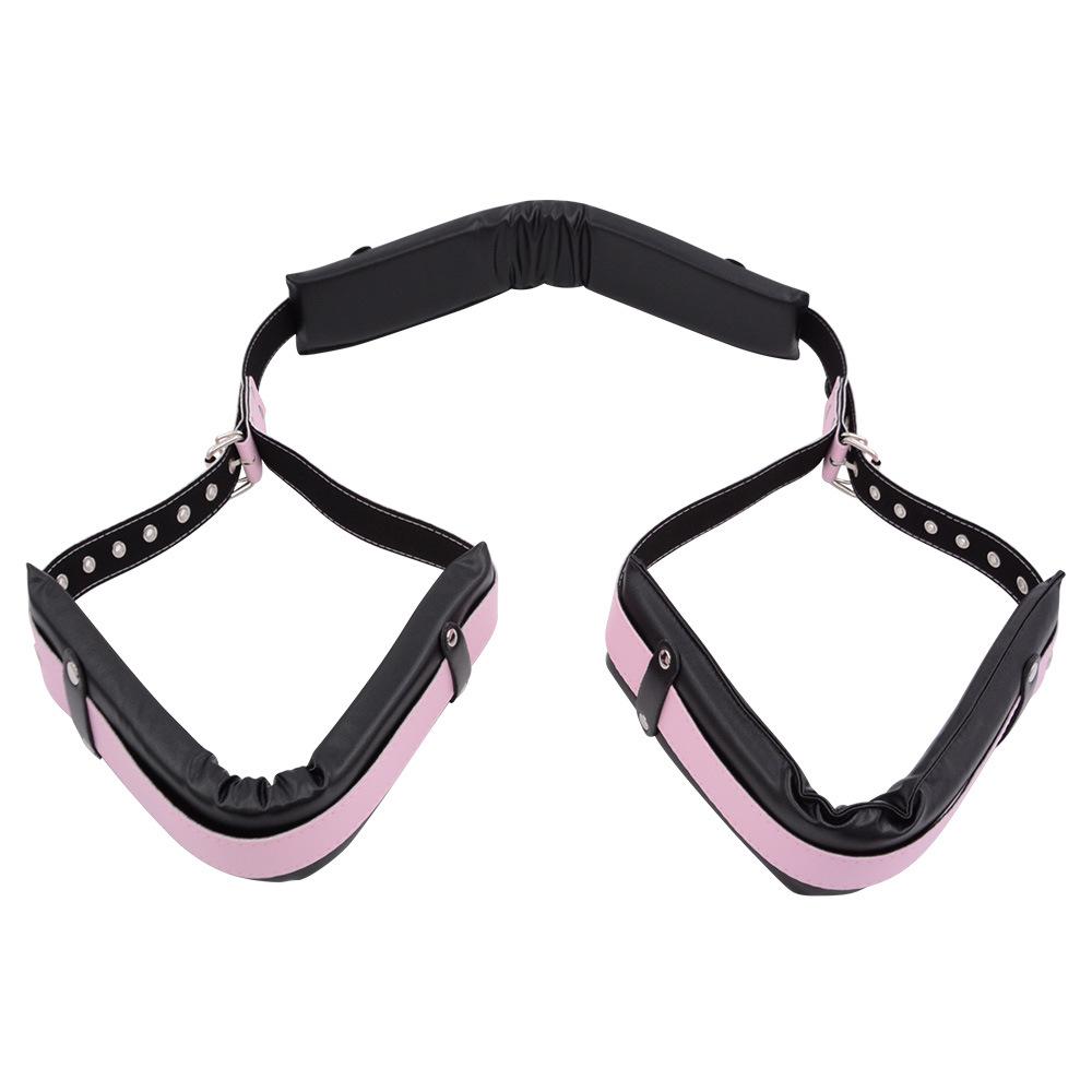 SM Раздельные наручники для ног Кровать Связывание живота Повязка для пар Обучение Сексуальная секс-игрушка Взрослые секс-вспомогательные принадлежности