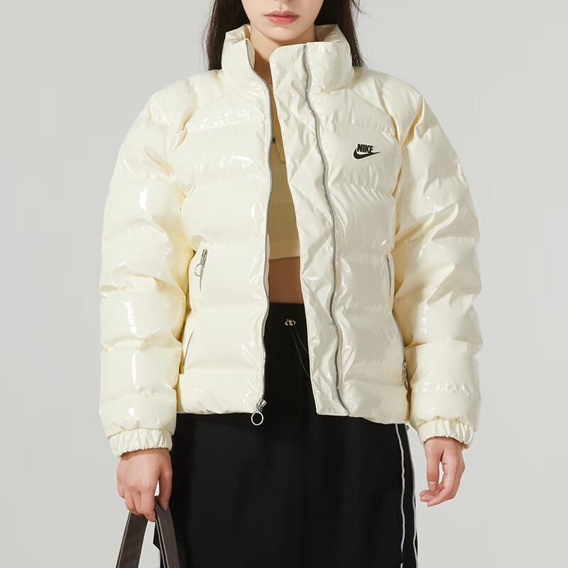 Nike Женская белая пуховая куртка FQ3575-113