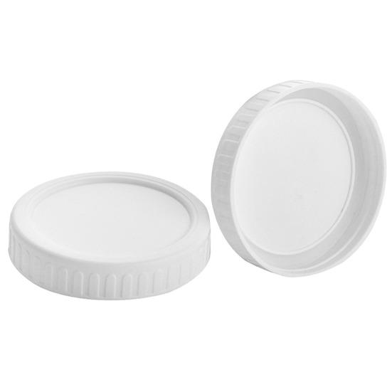 10Pcs 86MM Wide Mouth Jar Lid Silicone Seal Airtight Food Grade BPA Free Heavy Duty Leak-proof Colorful Universal Round Cup Can Cover