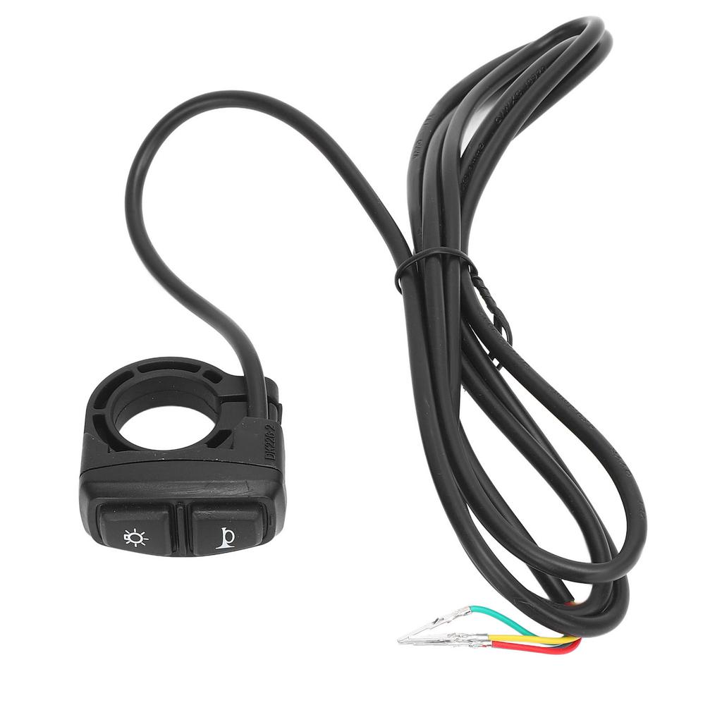 Переключатель фары и сигнала 2 в 1 12 В - 72 В Переключатель управления включением/выключением света и сигнала для электросамоката