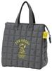 Quilted Insulated Lunch Bag with Snoopy Goodness 75th Anniversary Edition Pocket, (KBCB5-A)