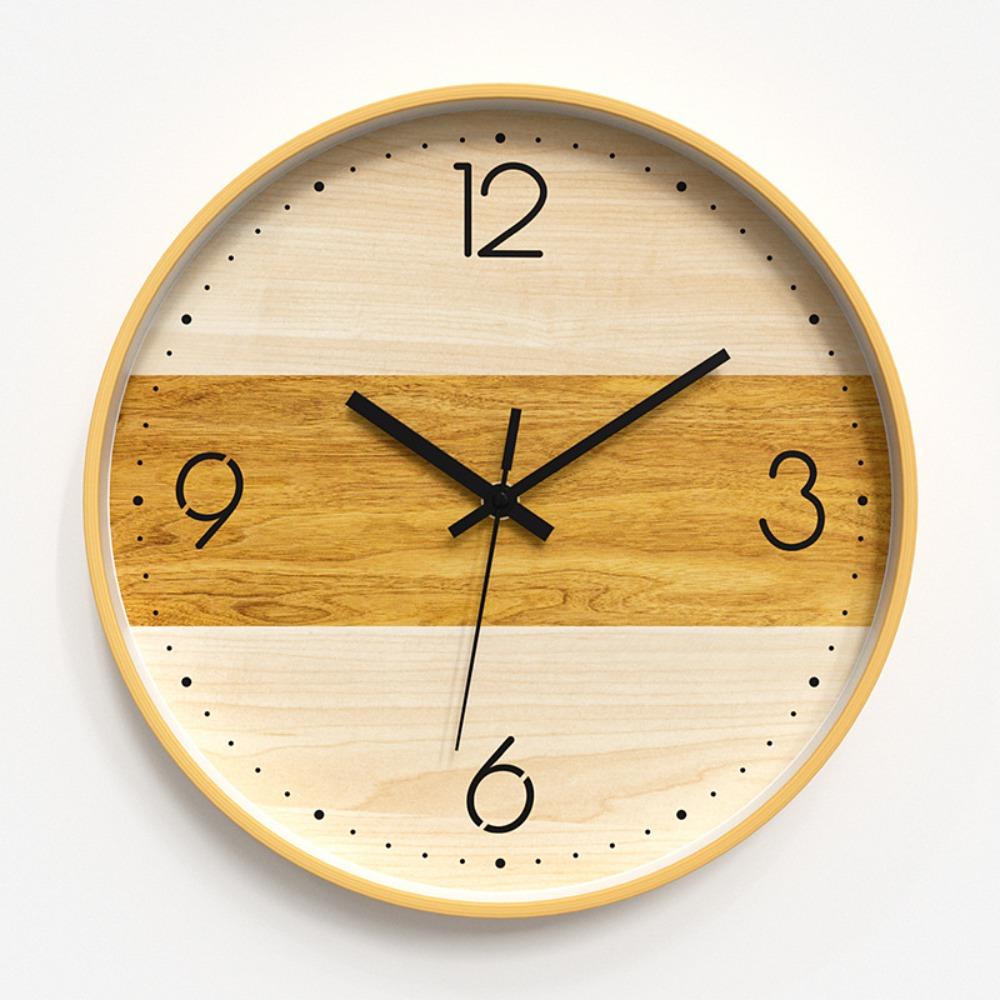 Colorful Numeral Wall Clock 12 Inch Quartz Clock Decorative Children Clock  Bedroom Decor