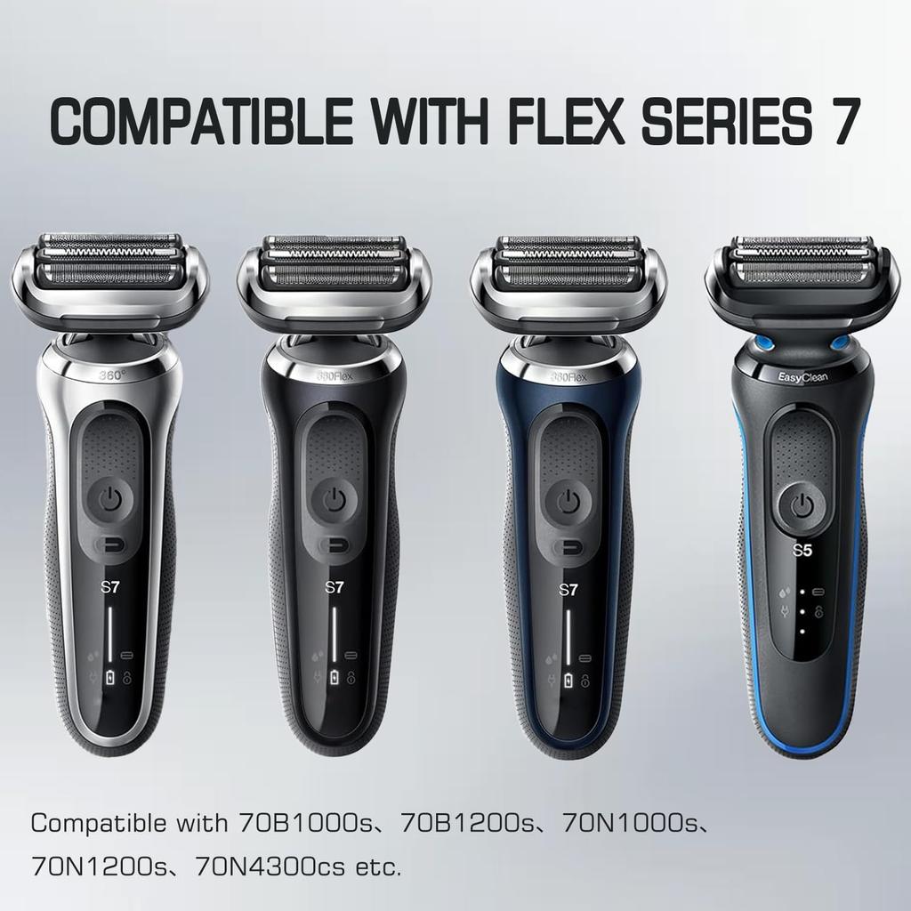 Совместимые сменные лезвия Pinkind Braun s7 Series 7 Series 73S Shaver, сменные лезвия Series7 70B1000s 70B1200s 70N1000s 70N1200s 70N4300cs