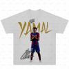 Football Star Yamal Retro Graphic 3D Printed T-Shirt Men's Soccer Clothing Y2k Unisex Fashion Oversized Ghetto Gangster Top