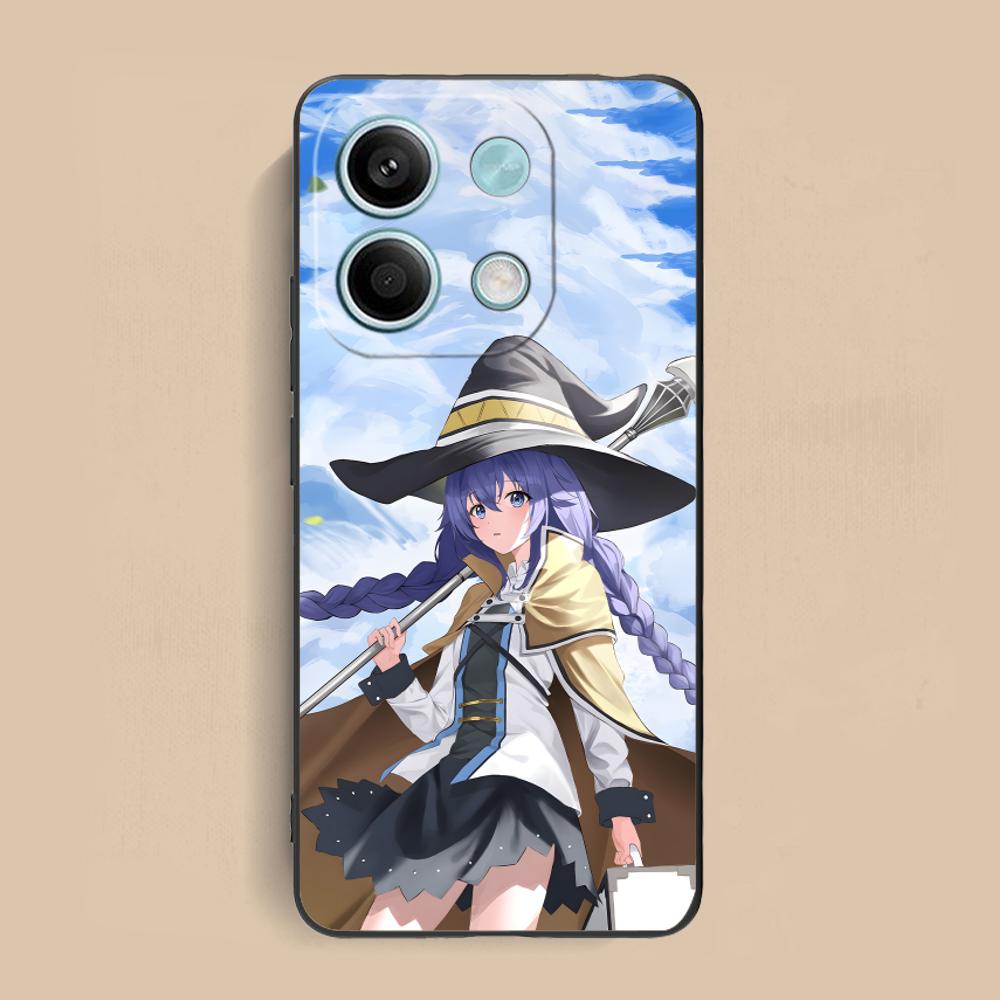 Чехол для мобильного телефона Mushoku Tensei Roxy для Xiaomi Redmi 15 14 13 12 A5 3 2 1 C Plus 4G 5G Цветной Печатный Чехол Чехол Красивый