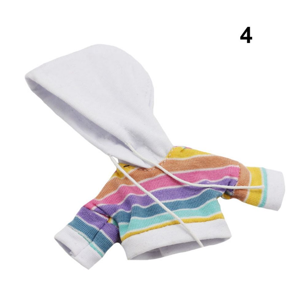 6 Colors 11,1/12 Doll Candy Colors Long Sleeve Clothes Doll Coat T-shirt Sweater Striped Sweatshirt