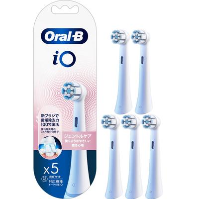 Braun iO Электрическая зубная щетка Сменная насадка Мягкая 5 Наборов Oral-B, Уход, Белый, Насадки, IORBSW-5EL