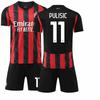 Домашняя футболка AC Milan 2025-26 №10 Леау №14 Модрич Футбольные майки