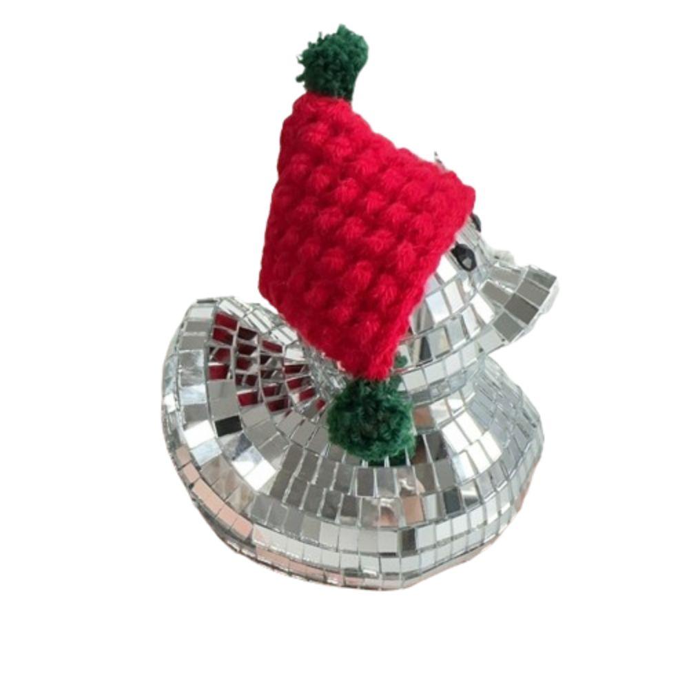 Duck Shape Cute Duck Disco Ball Reflective Christmas Decoration Duck  Home Decor