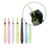 12Pcs 4.5mm Screw Thread Clear Dart Stems With Stainless Steel O Ring Frosted Plastic Darts Shafts Dart Accessories