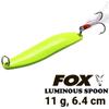 Metal Lures Set 4 Pcs FOX Luminous Spoon 5g, 6g, 11g, 13g. Набор металлических приманок для рыбалки