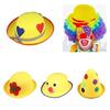Fashion Masquerade Party Circus Clown Hat Carnivals Party Vintage Clown Hat