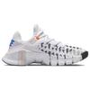 Nike Metcon 4 Белые черные женские кроссовки с принтом Racer-Blue Yellow-Strike DJ4310-074