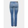 Джинсы ONLY Alicia 15258103 синий Straight Fit