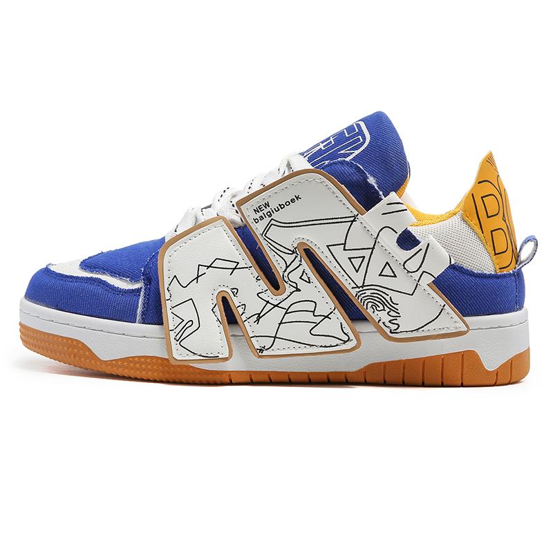 Кроссовки Мужская обувь Ретро Классическая уличная одежда Хип-хоп Панк Обувь для скейтборда Модные кроссовки Пара Открытый тренажерный зал Спортивная повседневная обувь