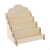Card Display Stand for Greeting Cards 4 Slot Assembly Holder Postcards And Books