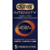 DUREX Préservatif Intensity Chaleur Corporelle Partagée 5 Préservatif