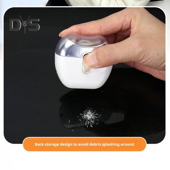 Электрическая машинка для стрижки ногтей, полировщик со светодиодной подсветкой, 2-скоростная, регулируемая, тип C, перезаряжаемая, автоматическая пилка для ногтей для детей, взрослых, пожилых людей, маникюр