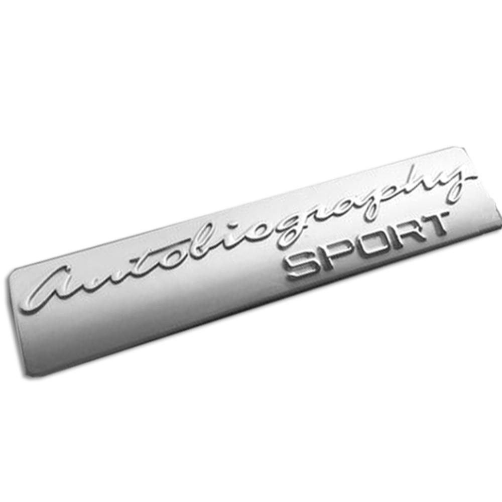Автобиография SPORT ULTIMATE EDITION Значок Эмблема автомобиля для R-ange-R-over E-voque D-EFENDER D-iscovery Styling Наклейка с логотипом на багажник