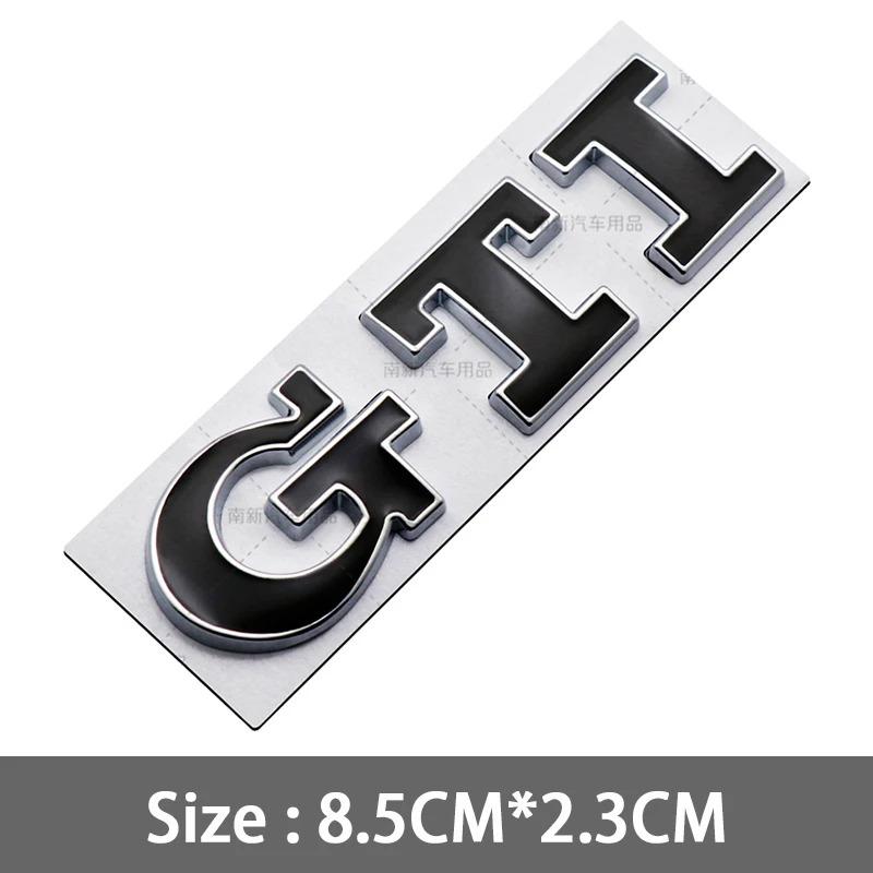 2026 Hot For Volkswagen VW 3D Metal GTI Grill Emblem Badge Rear Trunk Decal Car Sticker for Volkswagen VW Golf 5 6 7 8 MK2 MK3 M