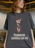 Twin Peaks Fire Walk With Me Laura Palmer Graphic Tee Cotton Unisexs Unisexs Tshirt Summer Streetwear