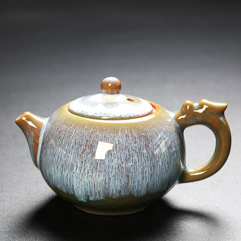 Ceramic Teapots Tea Set and Coffee Teapot for Tea Jianzhan Kiln Change Pots Yixing Zisha Teapot Clay Heated Kettle Kettle Gaiwan