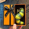 Разноцветный брелок-гусеница-слизень: Игрушка для снятия стресса и обучения для детей