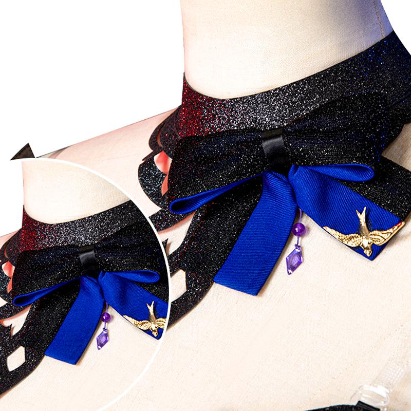 High-quality Genshin Impact Keqing Cosplay Costume Uniform Wig Anime Chinese Style Halloween Costumes Game