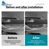 Real Soft Carbon Fiber Trim Sticker For Peugeot 208 e-208     2024 2025 Car Front Rear Window Lift Button Panel