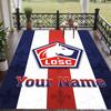 Custom Text Printed Rug LOSC Lille Non Slip Floor Carpet For Home Room Decor
