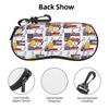 American Flag Snoopy Woodstock Charlie Brown Shell Eyeglasses Protector Cases Cute Sunglass Case Cartoon Glasses Bag
