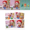 Игрушка фигурка покемона премиум качества Nendoroid Эш Кетчум с брелками Зенигаме, Чармандер, Бульбазавр