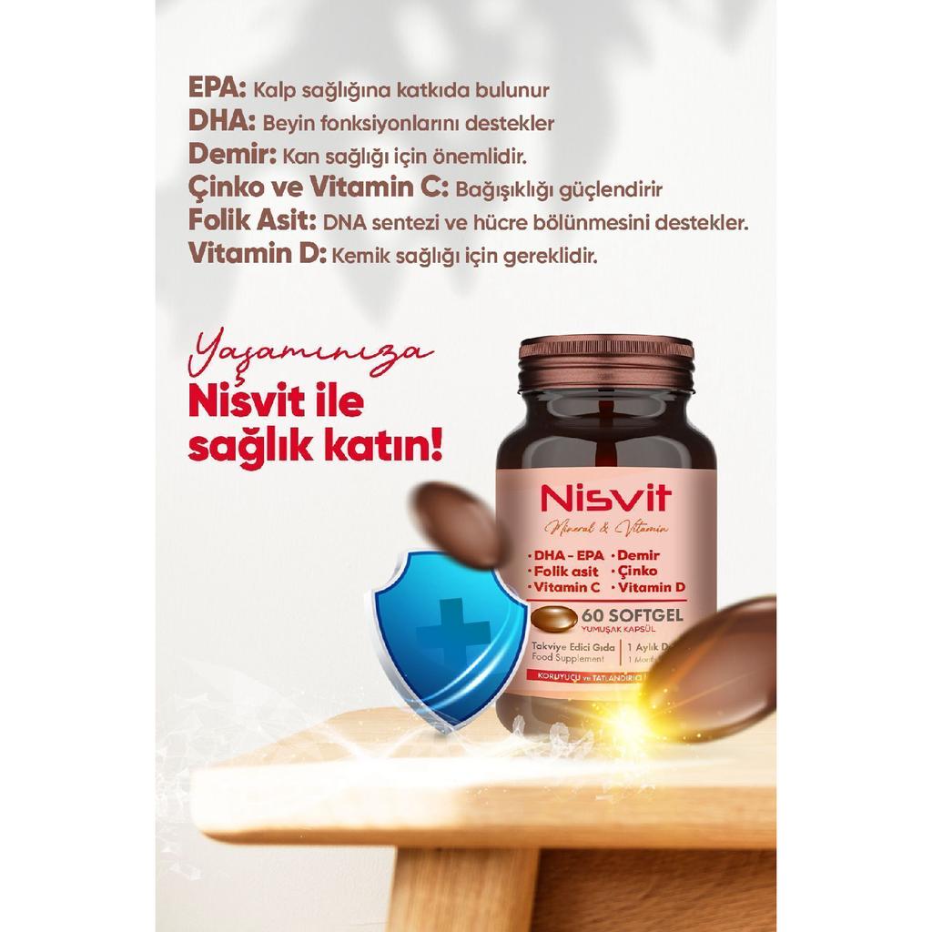 Мультивитамины, содержащие омега-3, Epa-Dha, железо, фолиевую кислоту, витамины B, C, D, E, цинк, йод.