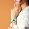 Casio CASIO Серия BABY-G Флуоресцентный зеленый Макаронный цвет Электронные часы Водонепроницаемые и ударопрочные Светодиодная подсветка Кварцевый механизм Смола BA-110CH-3A