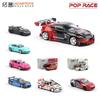 1:64 Поп Рейс Металлическая Модель Автомобиля - Nissan Skyline GTR R32 R33 Mazda RX-7 Версия EVA, Литая Металлическая Игрушка Подарок для Коллекционеров