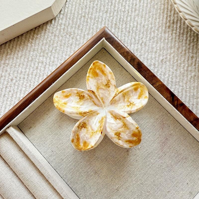 Заколка для волос с градиентным узором Plumeria 1 шт.