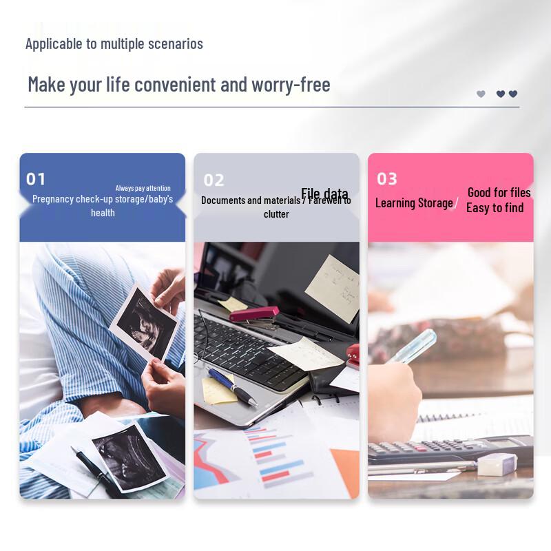 Deli A4 40-Page Loose-Leaf Folder