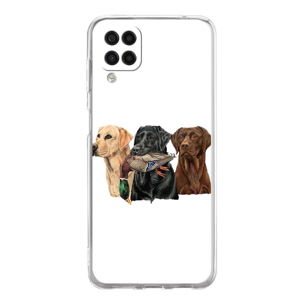 Чехол для телефона Samsung Galaxy A17 A13 A15 A25 A35 A51 A55 A71 A21S A11 A31 A41 A23 A53 A73 A32 5G A03S A05s Утка Охота