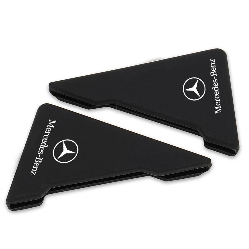 AABIH1 2pcs Car Door Corner Protection Sleeve Door Corner Anti-collision Sleeve Stickers For Mercedes Benz W247 W212 W213 W205 AMG W177