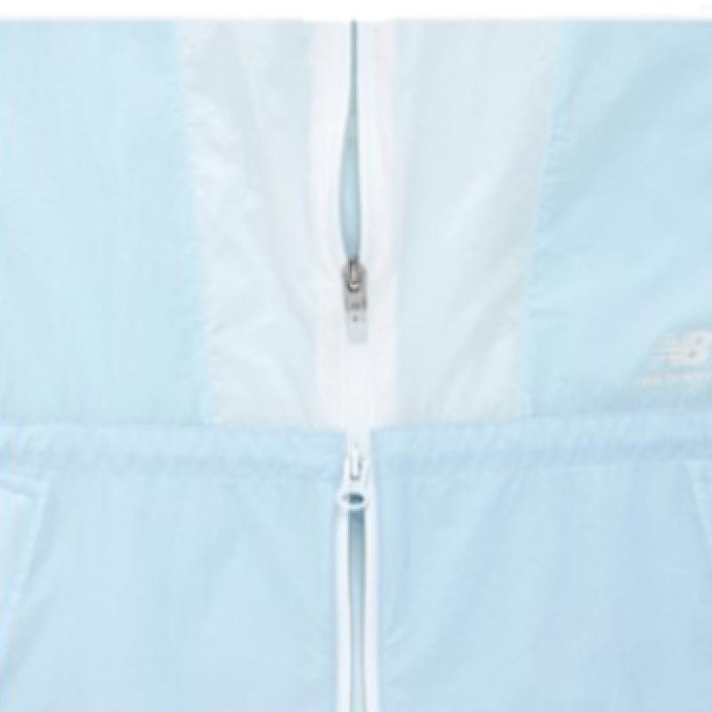 New Balance Club Nbnac2w402 Lb Легкая длинная ветрозащитная женская тренировочная куртка