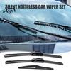 Flexible Windscreen Wipers Car Wiper Blades 3 Piece Set for Mazda CX-5 CX-9 Pre-2017/2017+, 24"+18"+14" Anti Aging Windshield Front and Rear
