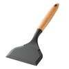 1Pc Silicone Spatula Cooking Utensils Beef Meat Egg Kitchen Scraper Wide Pizza Cooking Shovel Non-Stick Spatula Kitchen Tools
