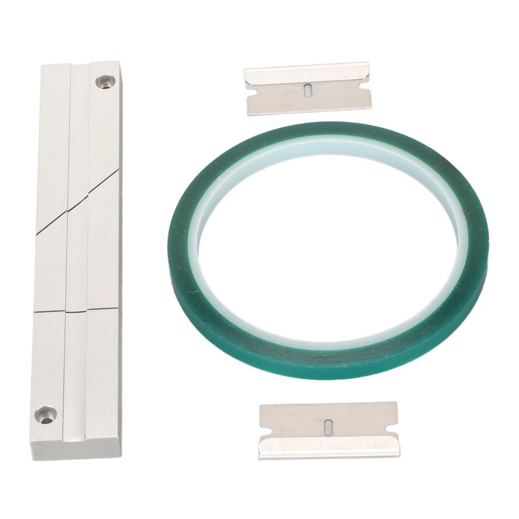 1 4 10 Inch Tape Splicing Set Professional Tape Splicing Block with Er Tape and 2 Cutting Blades for Revoxsonido 1 4