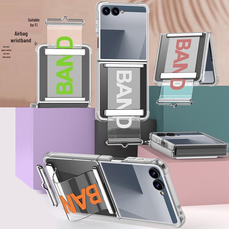 Samsung Galaxy Z Flip7 Protective Airbag Wrist Strap Case
