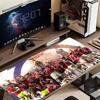 AC Milan Players Mouse Pad, Large Gaming Desk Mat, Non-slip XXL Mousepad for Laptop & Tablet, Mini PC Playmat with Stitched Edges